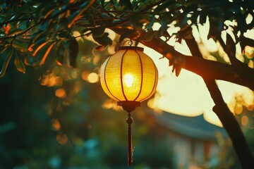 Traditional Vietnamese lantern.