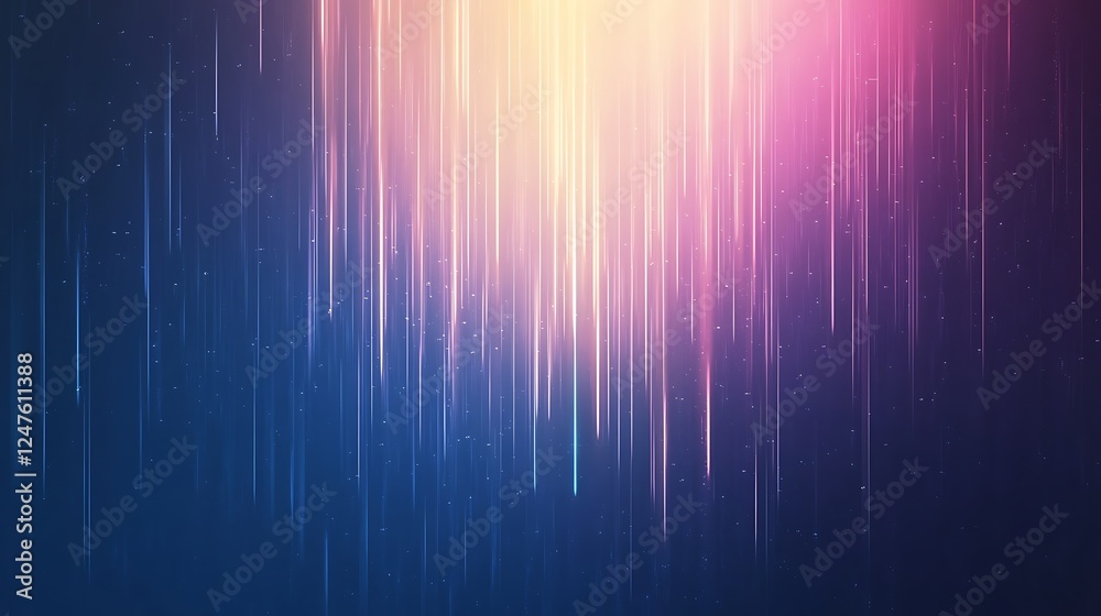 Aufkleber abstract gradient background with vertical light streaks in pink and blue tones.
