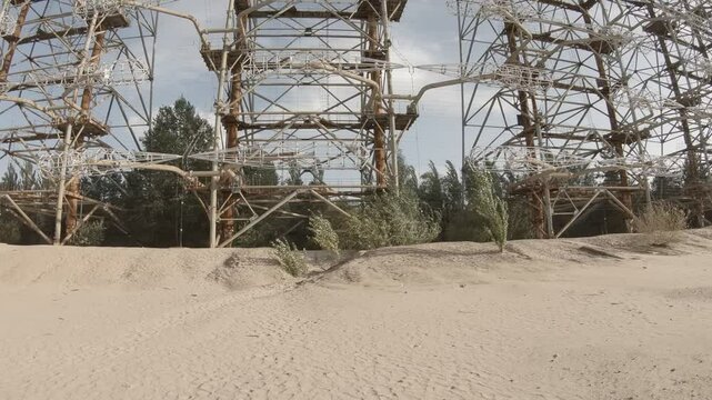 Doga, Soviet over-the-horizon OTH radar system as part of the anti-ballistic network, Chernobyl