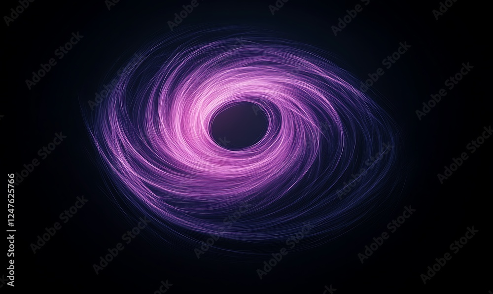 Poster Dynamic abstract swirl of light illustrating creativity and artistic expression.