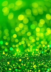 Green gold glitter bokeh texture background bright and green sparkle glitter pattern background bokeh green bokeh green abstract background light bright blur pattern