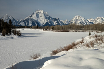 Mt Moran & Oxbow Lake; Grand Teton NP; Wyoming