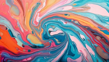 A vibrant mix of teal, blue, and green watercolor paints, creating an abstract, fluid texture that flows smoothly across the background
