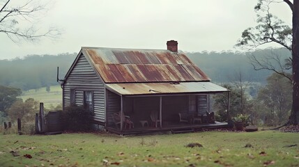 Obraz premium old farm house