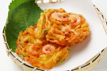 海老かき揚げ天ぷら