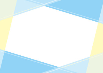 Obraz premium ポップな雰囲気のフレーム背景素材