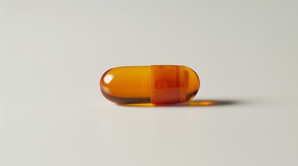 Pill isolated on white background