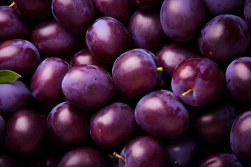 Fresh Plums as background. Fresh Plums