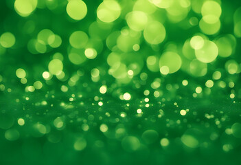 Fototapeta premium green abstract background wallpaper water light illustration bokeh nature colours design blur fresh bubble dripped pattern bright vector art liquid leaf texture circle