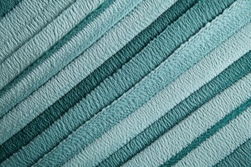 Teal corduroy fabric texture, diagonal lines, close-up, textile background, design