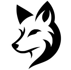 Fox logo silhouette