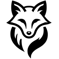 Fox logo silhouette