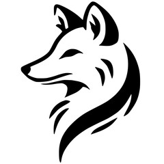 Fox logo silhouette