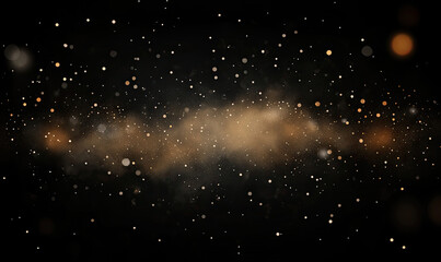 Fototapeta premium Abstract Horizontal Lines with Golden and Black Gradient Texture