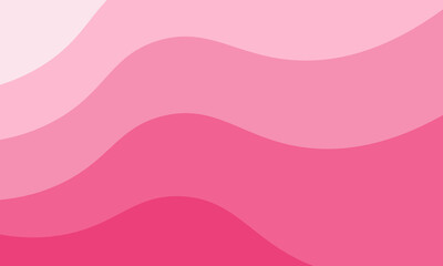 Overlapping pink business wave banner. flat pink gradient. wavy background. eps 10