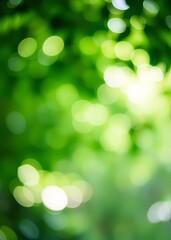Obraz premium Natural green bokeh abstract background bokeh green bokeh green abstract background light bright blur pattern