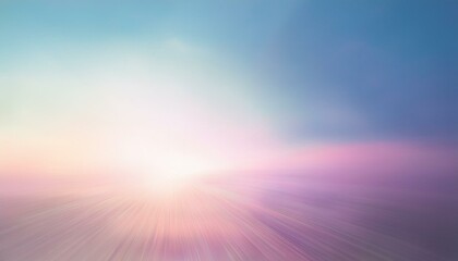 Obraz premium 무지개빛이 부드럽게 흘러가는 꿈 같은 배경, 희망과 즐거움을 상징하는 이미지