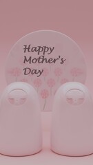 Mother's Day Celebration with Patterned Matryoshka Figurines