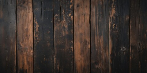 Obraz premium Old grunge dark textured wooden background , The surface of the old brown wood texture