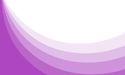 Purple business wave banner on white background, flat purple gradation. wavy background. eps 10