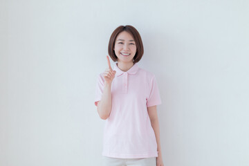 介護士の女性