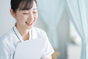 笑顔の看護師さん