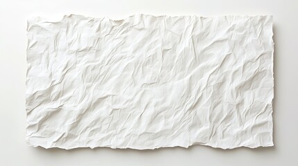 Obraz premium Abstract white textured relief sculpture.