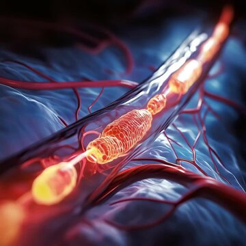 Cath Lab Technology, 3D Animation of Angioplasty and Stent Placement