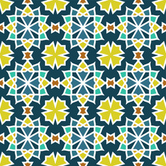 Elegant Islamic geometric pattern, ideal for web backgrounds and festive decorations.