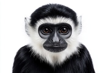 Fototapeta premium Monkey isolated on white background