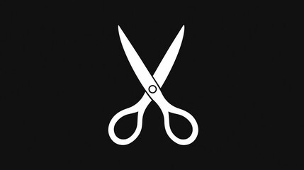 scissors isolated on white