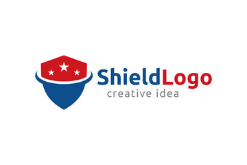 Creative Shield Concept Logo Design Template