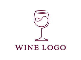 Modern Wine Bar Logo Elegant chic trendy elegant  branding classy sophisticated Minimalist Design 