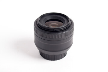 DSLR Camera Lens isolated on white background