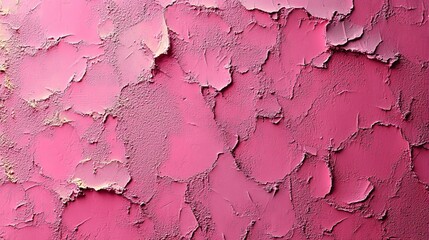 Saturated pastel coral pink colored low contrast concrete textured background. Empty colorful wall texture with copy space for text overlay and mockups. - color trend.
