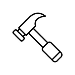 Hammer icon vector design templates simple and modern concept