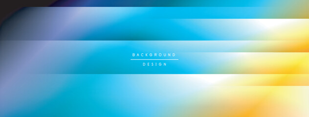 Fototapeta premium Dynamic shadow lines with gradient colors geometric background