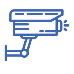 CCTV cameras color icon