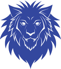 lion head vector
