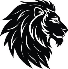 Fototapeta premium lion tribal tattoo
