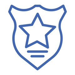 police symbol color icon