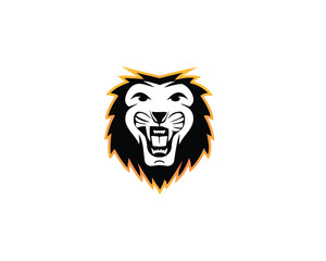 Lion logo design vector template. Lions