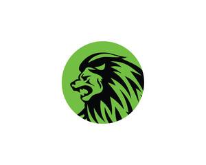 Lion logo design vector template. Lions