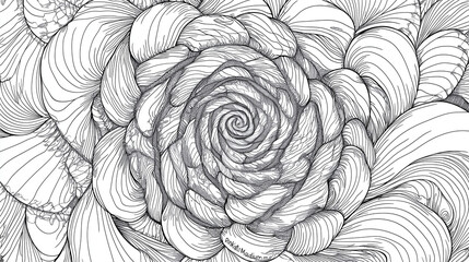 seamless monochrome pattern