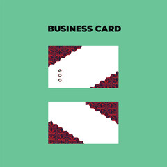 Business card and id card design template.id card,identity card,college id card.
