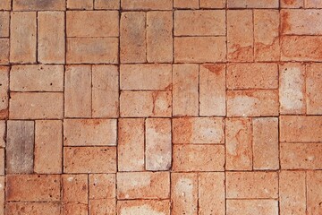 Texture of the brick walls     