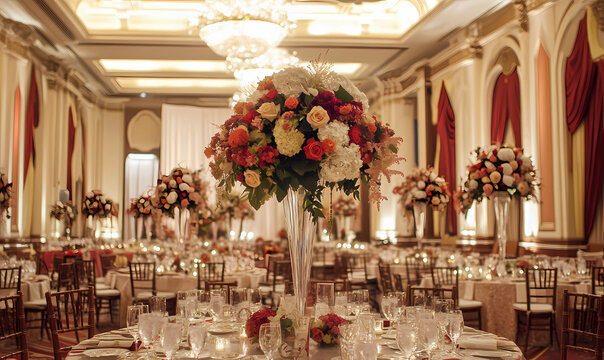 Malay-Themed Wedding Planner in a Stunning Ballroom, Creating Unforgettable Cultural Celebrations