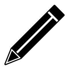 pencil glyph icon