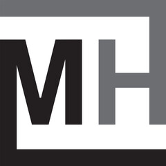 Fototapeta premium MH logo Rectangle.eps