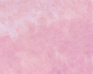 Watercolor painting abstract background or pink abstract watercolor texture backdrop on paper. Template for valentine or love concept, card and poster. copy space for text. Hand painted texture style.